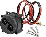 DC golf cart charger plug and receptacle